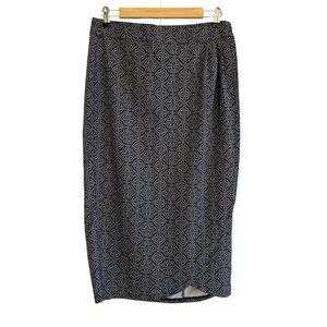 Ripskirt Hawaii Womens Wrap Skirt Size S Black Pearl Batik Length 3 Beach Cover